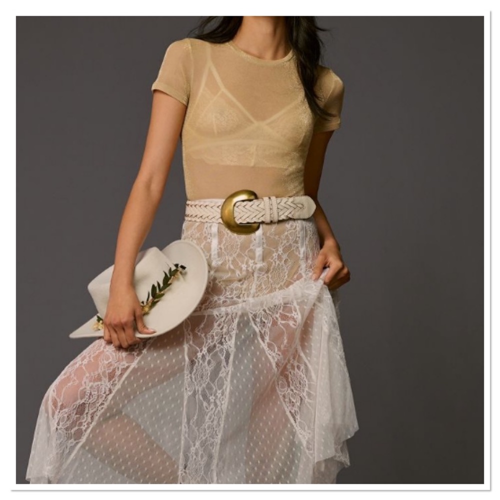 Anthropologie Womenโs Second Skin by RD Style Rosie Bodysuit